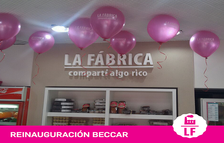 LA FÁBRICA reinauguró la sucursal Beccar
